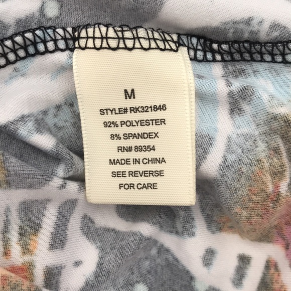 No Comment NY. LA women long sleeves high neck heart print tops. - Picture 8 of 9